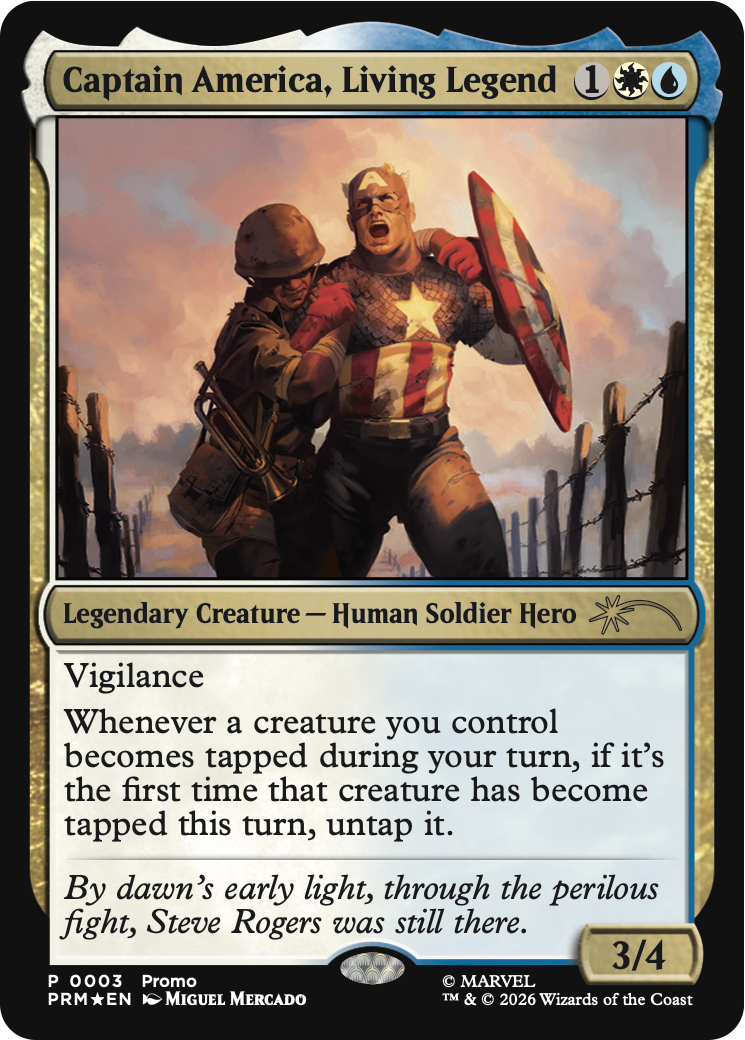 Captain America, Living Legend [Media Promos] | Exor Games Summserside