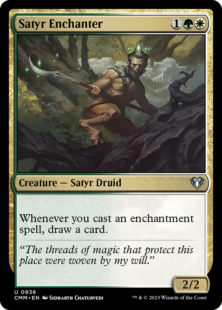 Satyr Enchanter [Commander Masters] | Exor Games Summserside