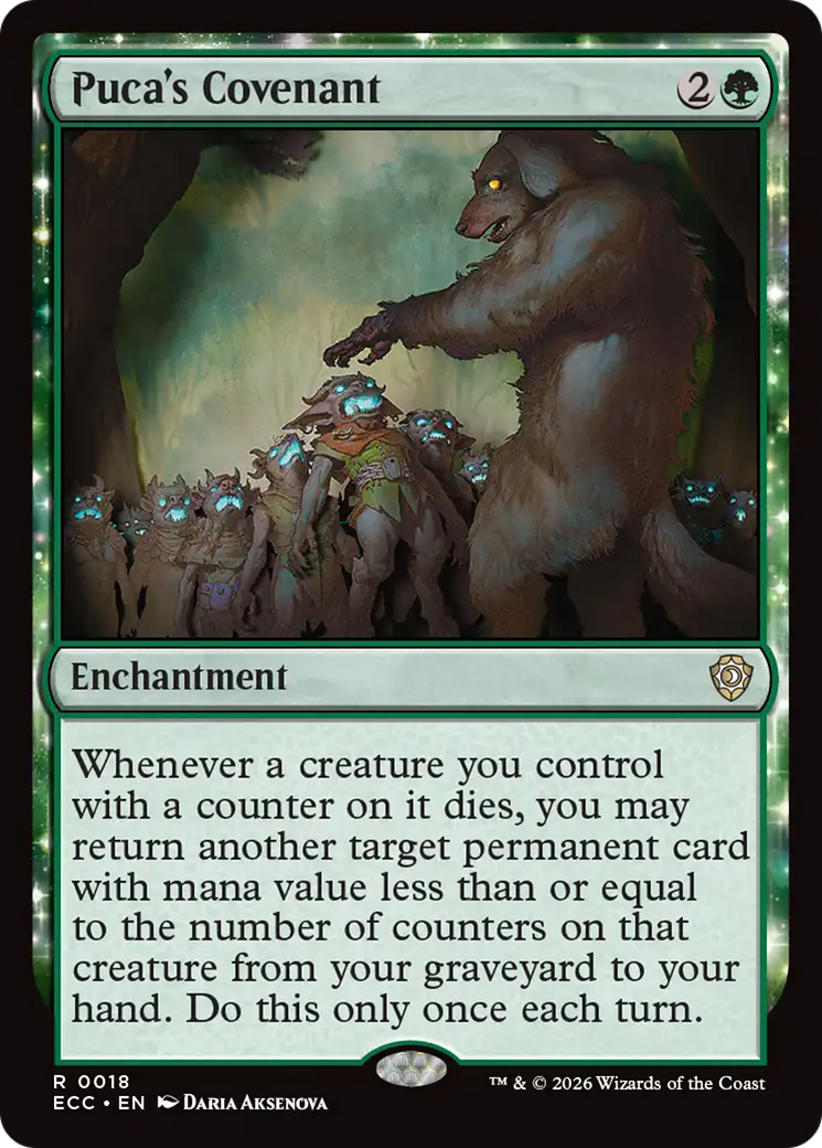 Puca's Covenant [Lorwyn Eclipsed Commander] | Exor Games Summserside