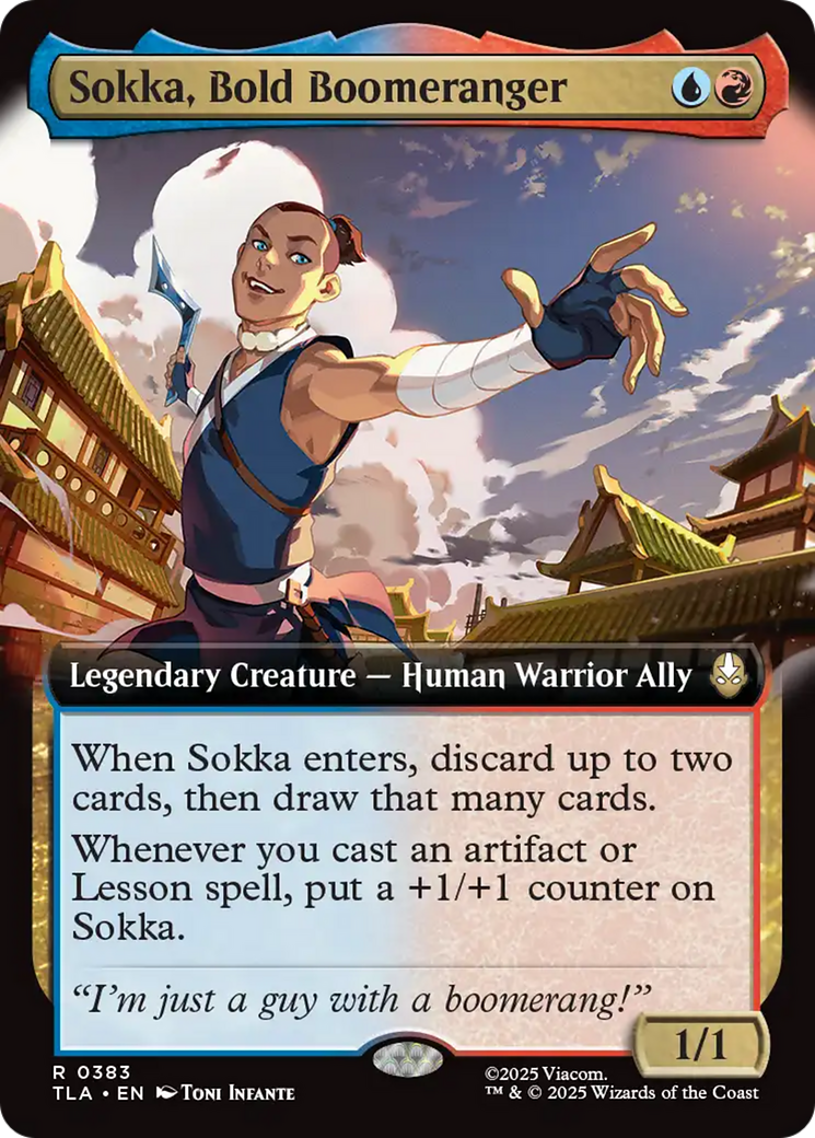 Sokka, Bold Boomeranger (Extended Art) [Avatar: The Last Airbender] | Exor Games Summserside