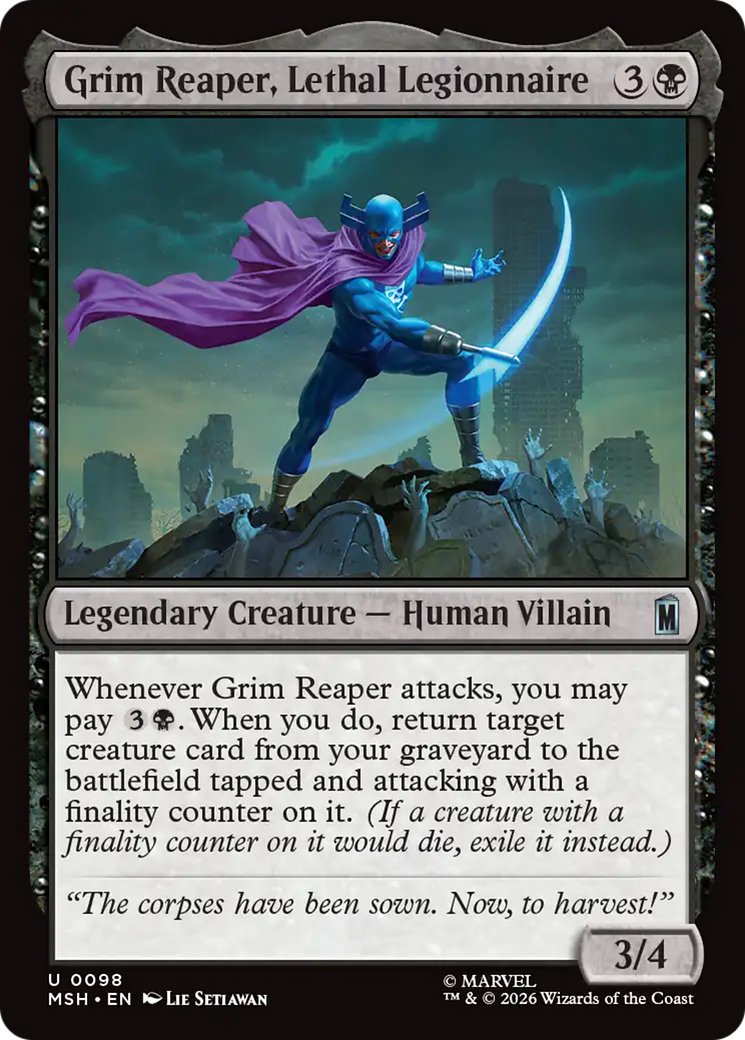 Grim Reaper, Lethal Legionnaire [Marvel Super Heroes] | Exor Games Summserside