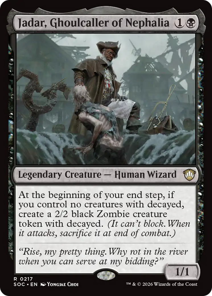 Jadar, Ghoulcaller of Nephalia [Secrets of Strixhaven Commander] | Exor Games Summserside