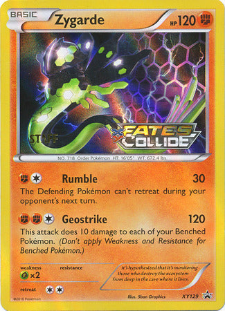 Zygarde (XY129) (Staff) [XY: Black Star Promos] | Exor Games Summserside