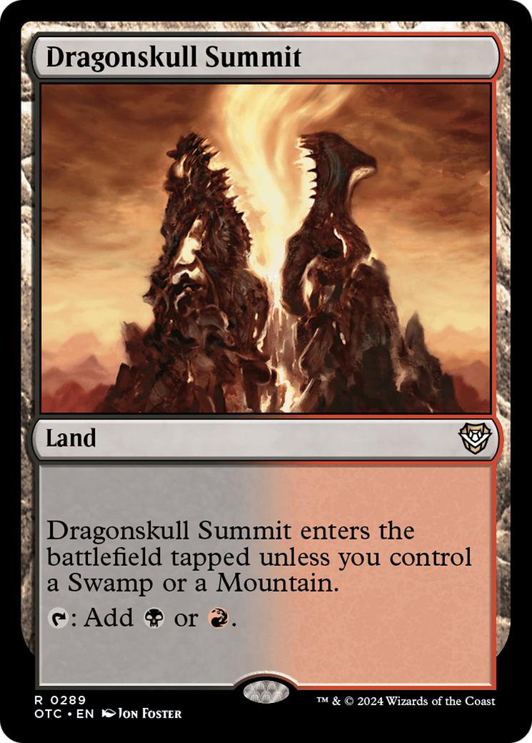 Dragonskull Summit [Outlaws of Thunder Junction Commander] | Exor Games Summserside