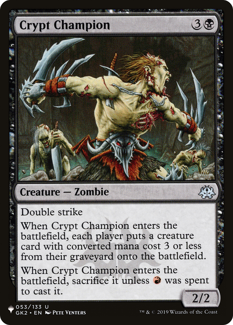 Crypt Champion [The List] | Exor Games Summserside