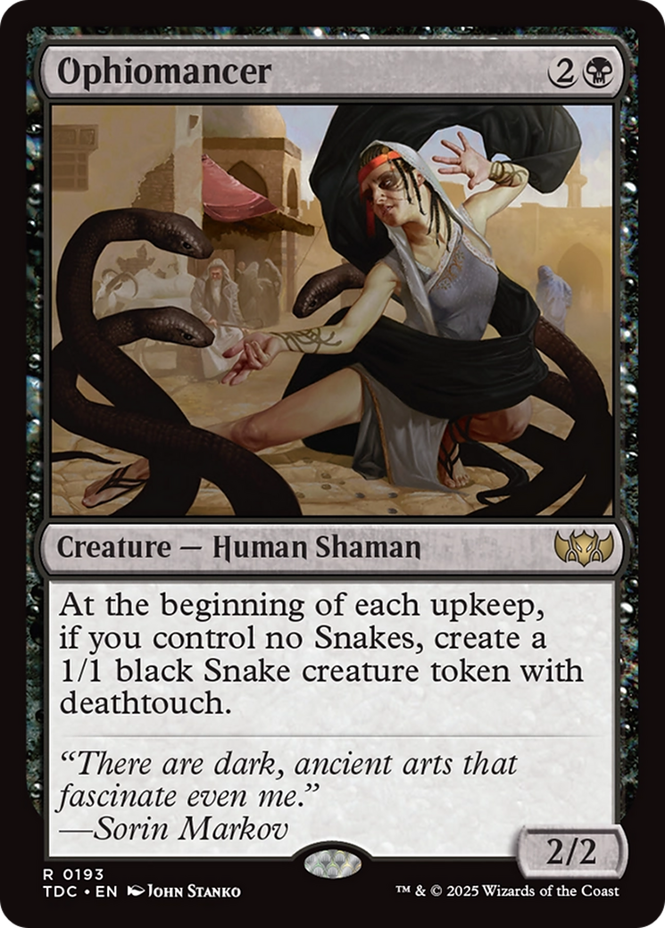 Ophiomancer [Tarkir: Dragonstorm Commander] | Exor Games Summserside