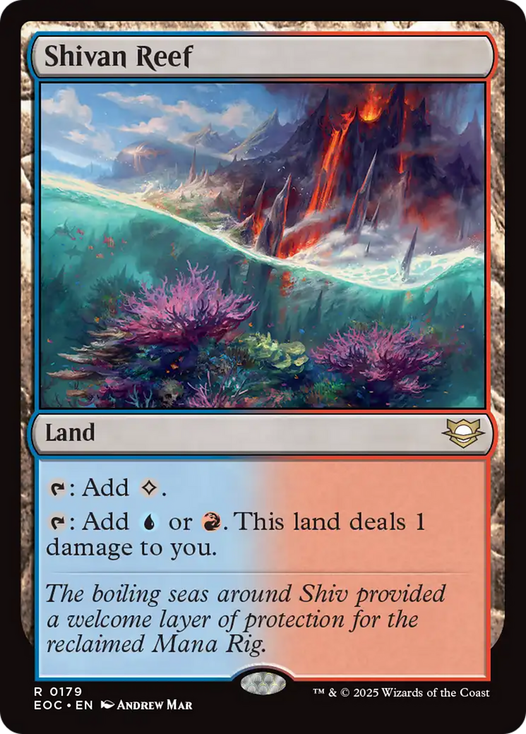 Shivan Reef [Edge of Eternities Commander] | Exor Games Summserside