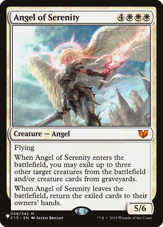 Angel of Serenity [The List] | Exor Games Summserside