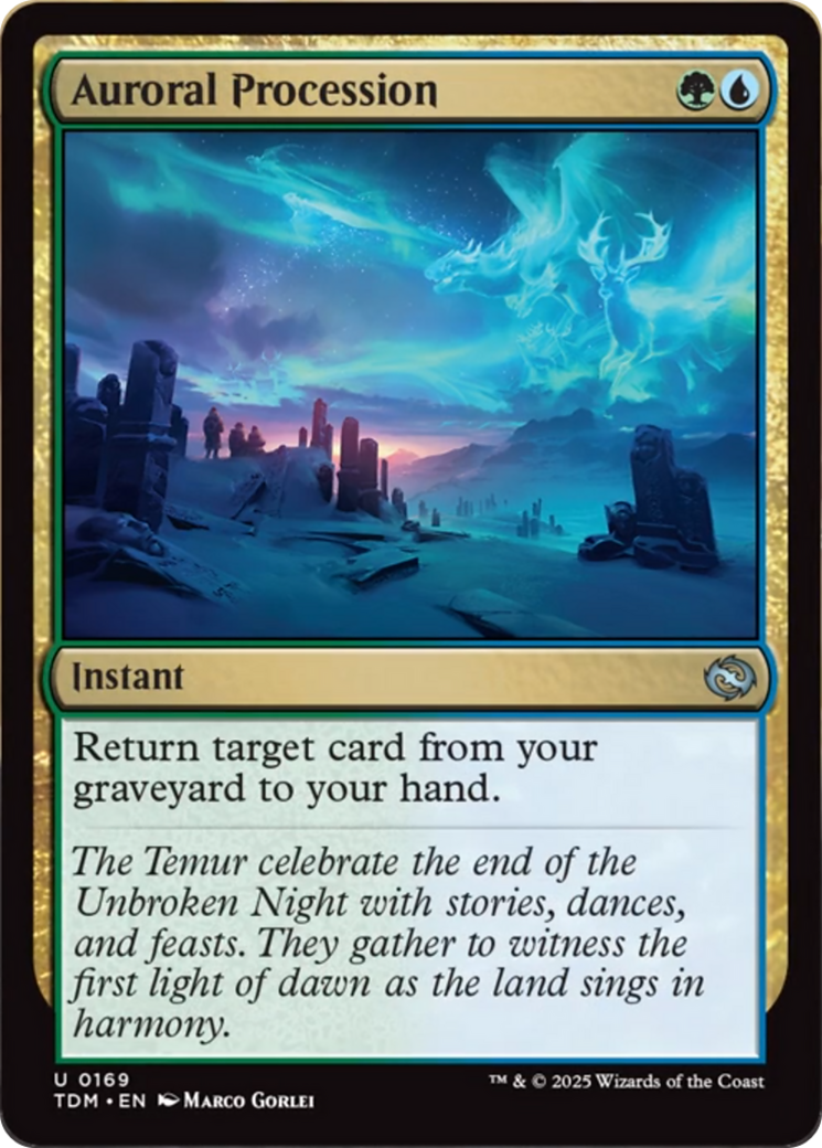Auroral Procession [Tarkir: Dragonstorm] | Exor Games Summserside