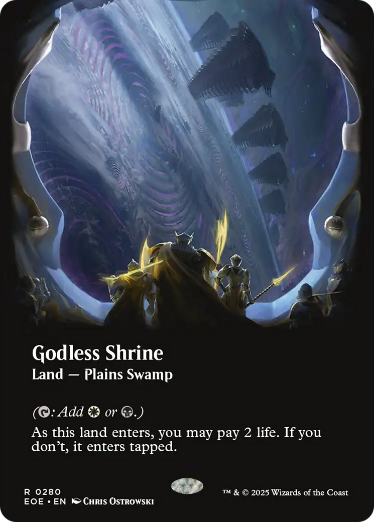Godless Shrine (Borderless) [Edge of Eternities] | Exor Games Summserside