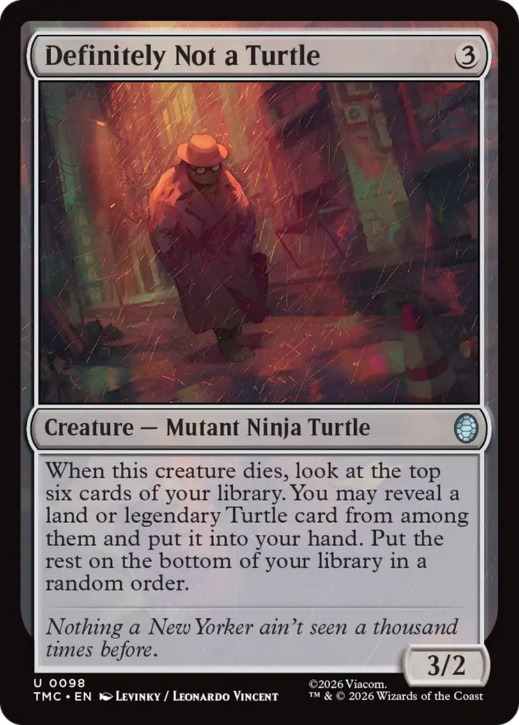 Definitely Not a Turtle [Teenage Mutant Ninja Turtles Commander] | Exor Games Summserside