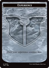 Experience // Treasure Double-Sided Token [Tarkir: Dragonstorm Commander Tokens] | Exor Games Summserside