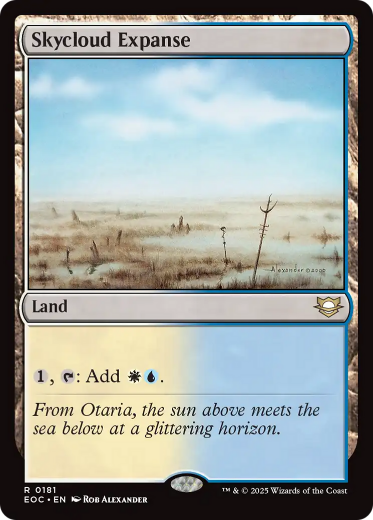 Skycloud Expanse [Edge of Eternities Commander] | Exor Games Summserside