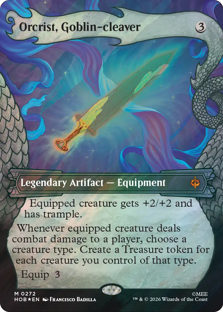 Orcrist, Goblin-cleaver (Showcase) (Surge Foil) [The Hobbit] | Exor Games Summserside