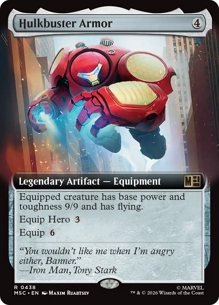Hulkbuster Armor (Extended Art) [Marvel Super Heroes Commander] | Exor Games Summserside