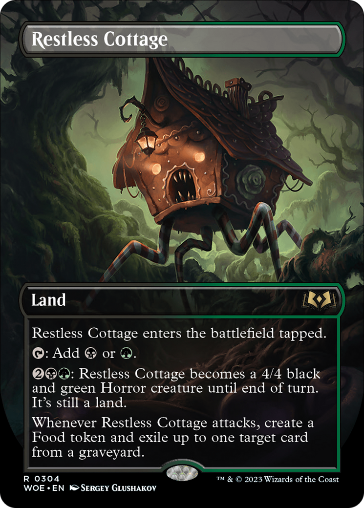 Restless Cottage (Borderless Alternate Art) [Wilds of Eldraine] | Exor Games Summserside