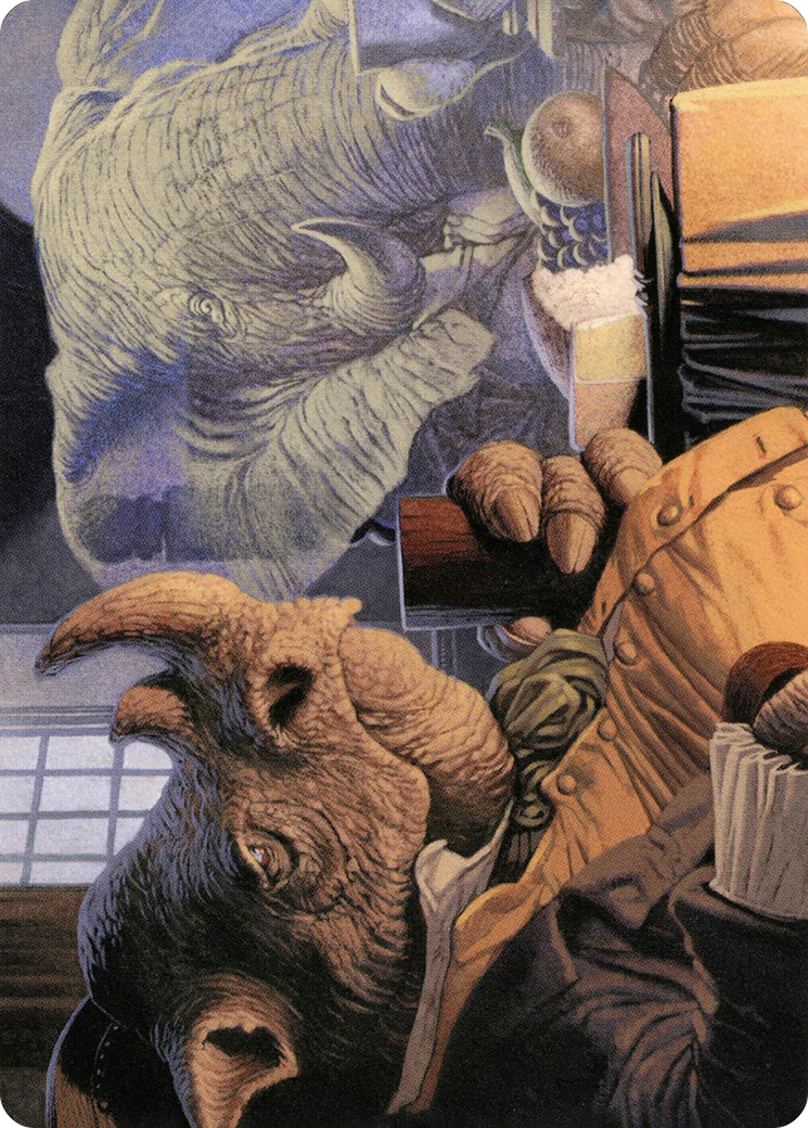 Late to Dinner Art Card [Modern Horizons 2 Art Series] | Exor Games Summserside