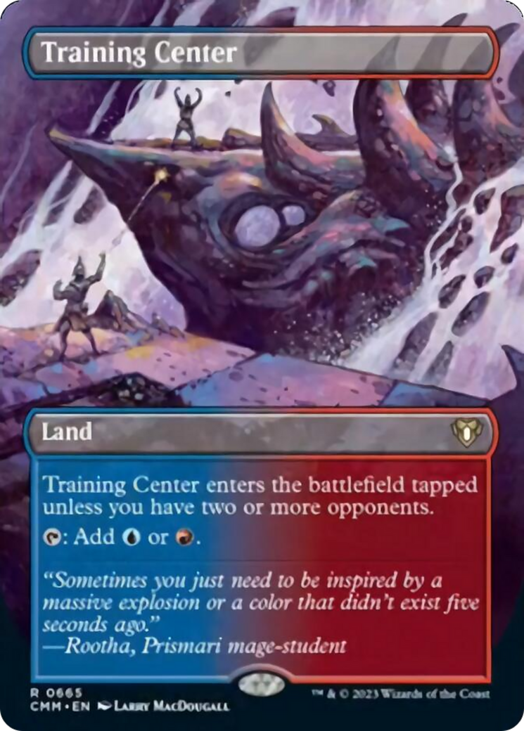 Training Center (Borderless Alternate Art) [Commander Masters] | Exor Games Summserside