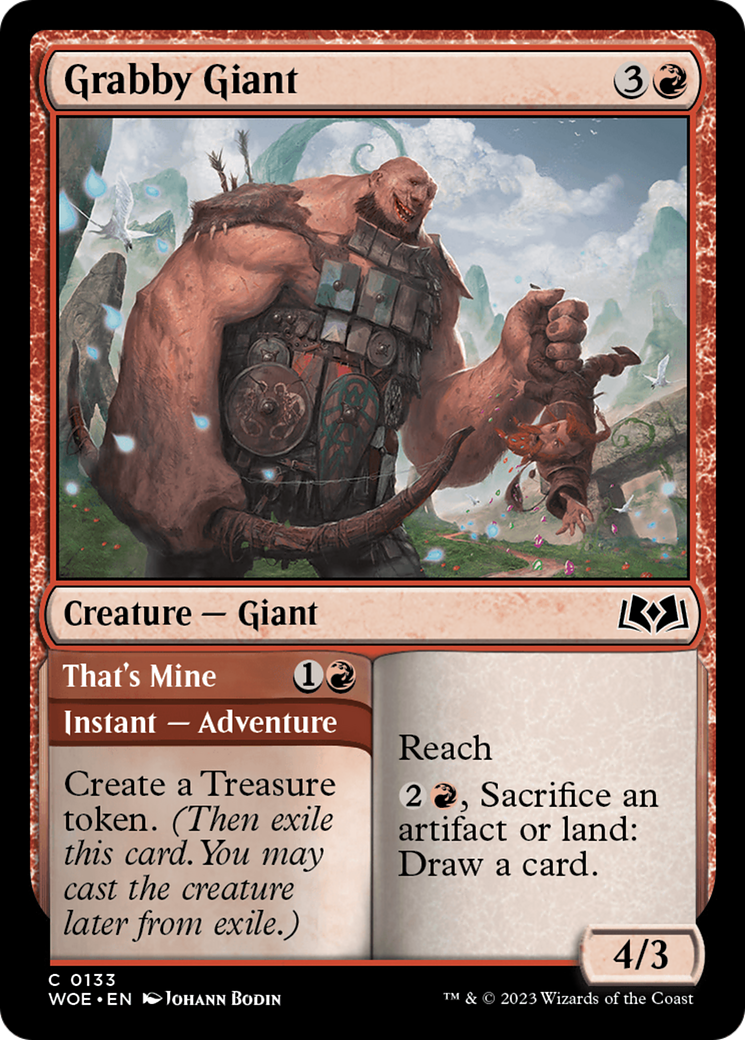 Grabby Giant // That's Mine [Wilds of Eldraine] | Exor Games Summserside