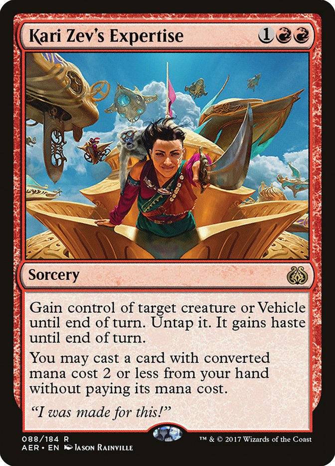 Kari Zev's Expertise [Aether Revolt] | Exor Games Summserside