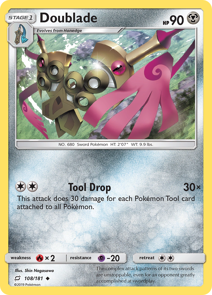 Doublade (108/181) [Sun & Moon: Team Up] | Exor Games Summserside