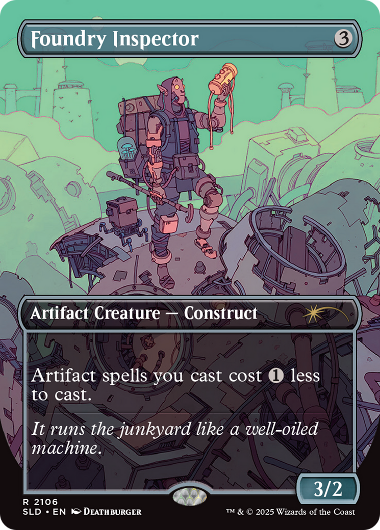Foundry Inspector (Galaxy Foil) [Secret Lair Drop Series] | Exor Games Summserside