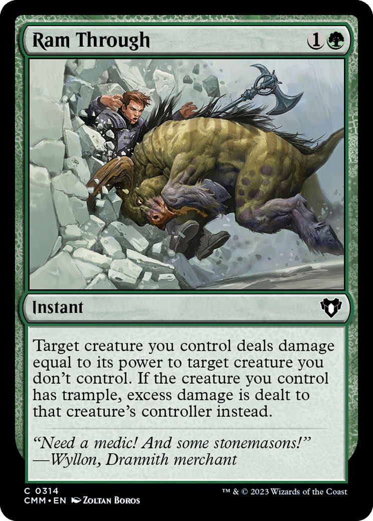 Ram Through [Commander Masters] | Exor Games Summserside