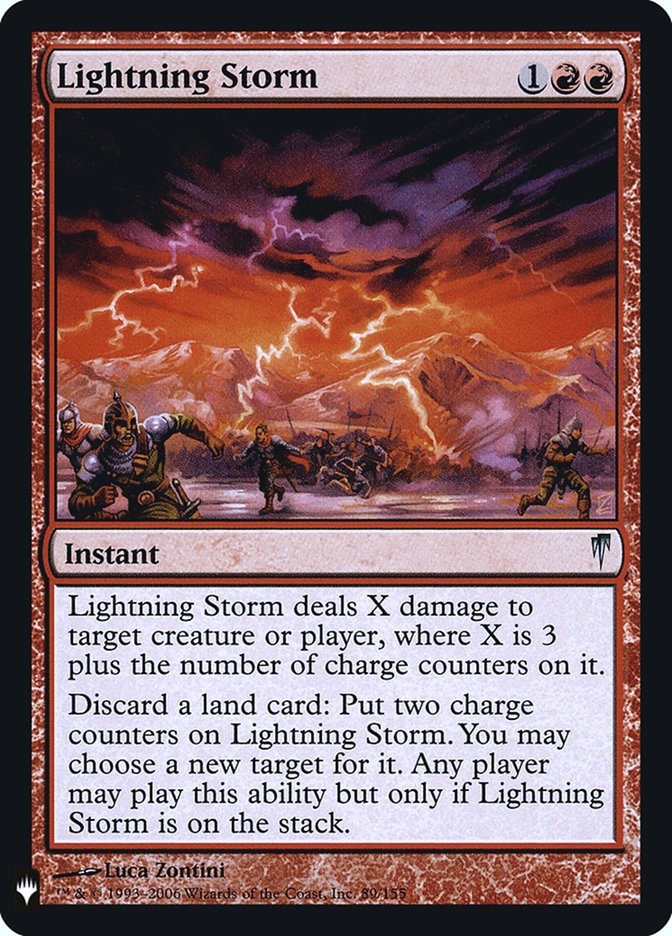 Lightning Storm [Mystery Booster] | Exor Games Summserside
