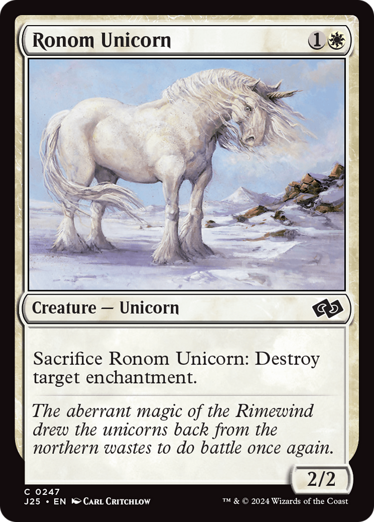 Ronom Unicorn [Foundations Jumpstart] | Exor Games Summserside