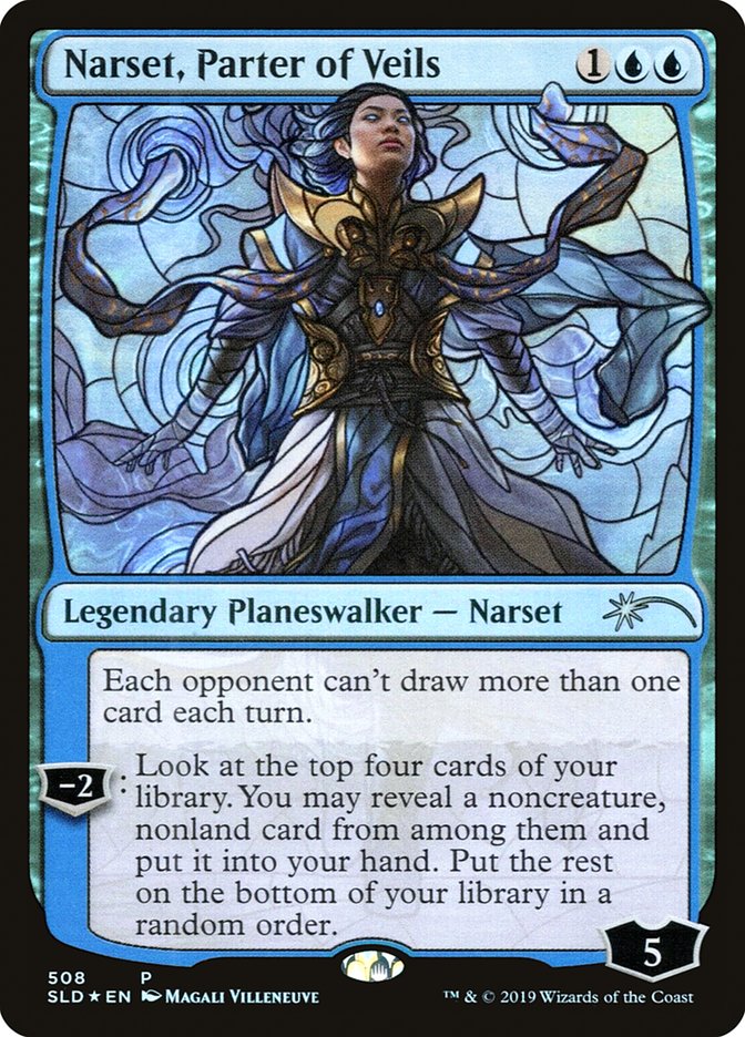 Narset, Parter of Veils (Stained Glass) [Secret Lair Drop Promos] | Exor Games Summserside