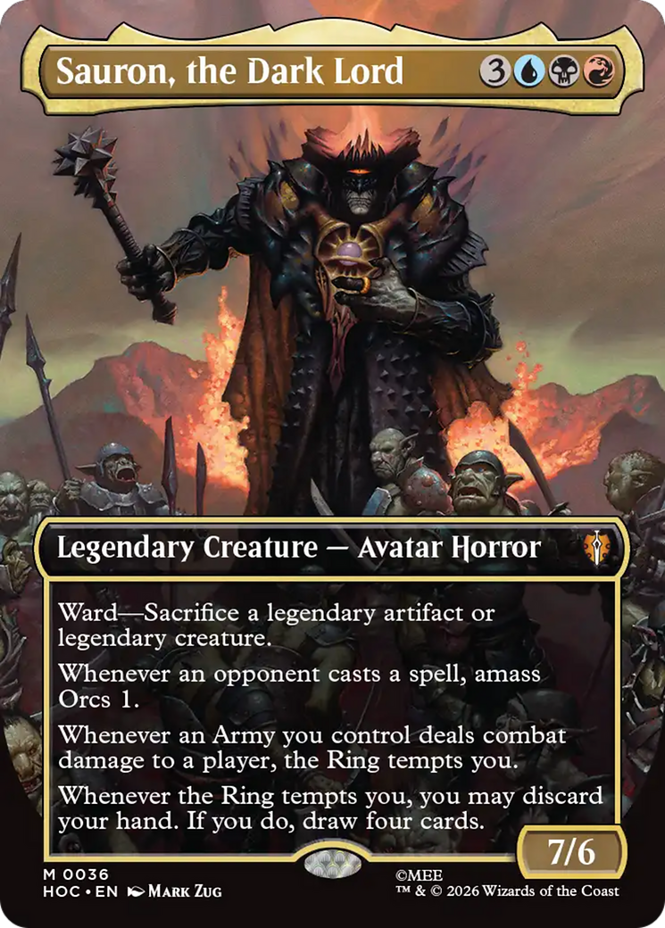 Sauron, the Dark Lord (Borderless) [The Hobbit] | Exor Games Summserside