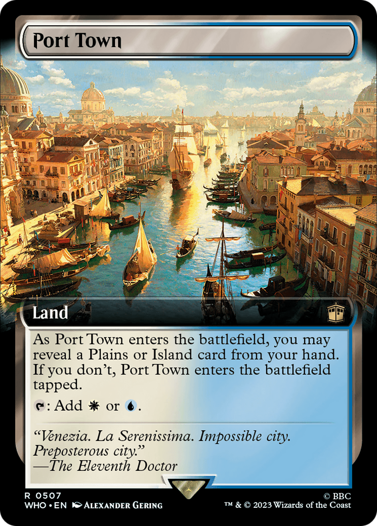 Port Town (Extended Art) [Doctor Who] | Exor Games Summserside