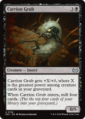 Carrion Grub [Duskmourn: House of Horror Commander] | Exor Games Summserside