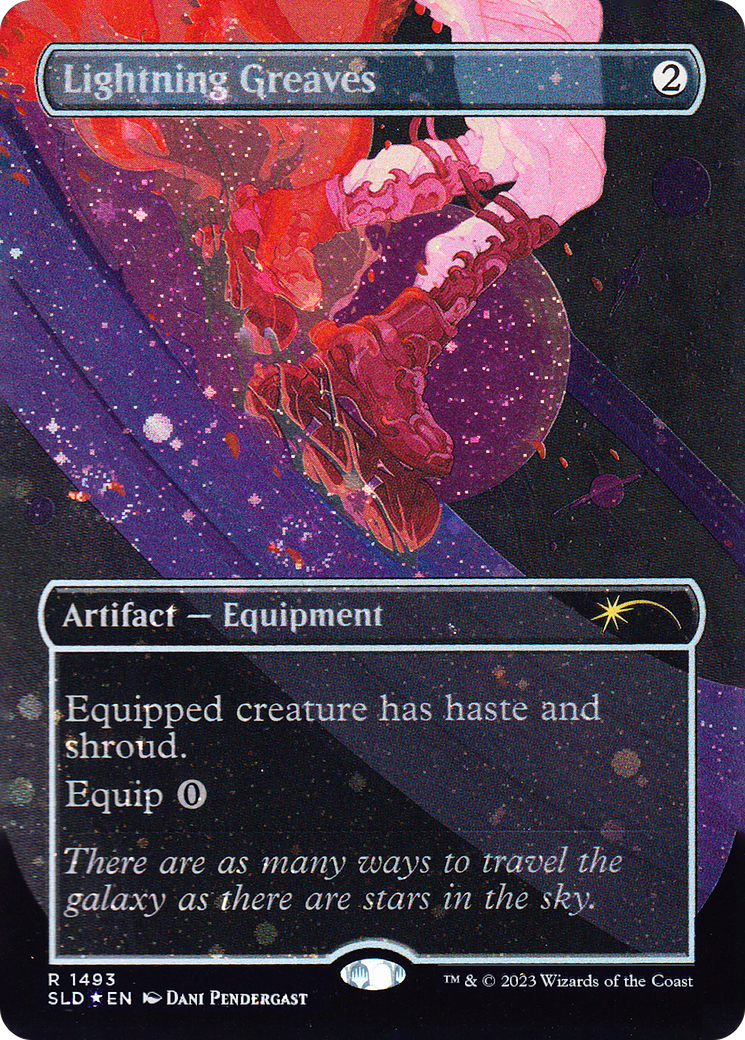 Lightning Greaves (1493) (Galaxy Foil) [Secret Lair Drop Series] | Exor Games Summserside