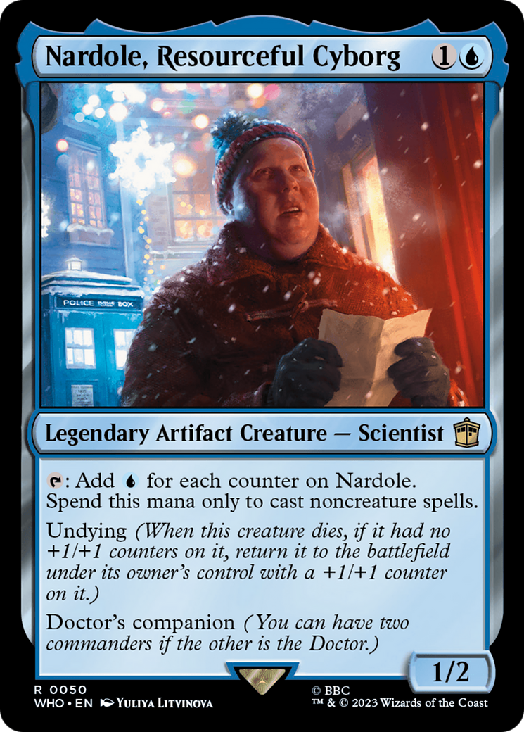 Nardole, Resourceful Cyborg [Doctor Who] | Exor Games Summserside