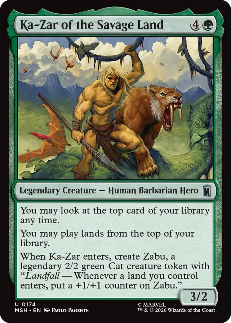 Ka-Zar of the Savage Land [Marvel Super Heroes] | Exor Games Summserside