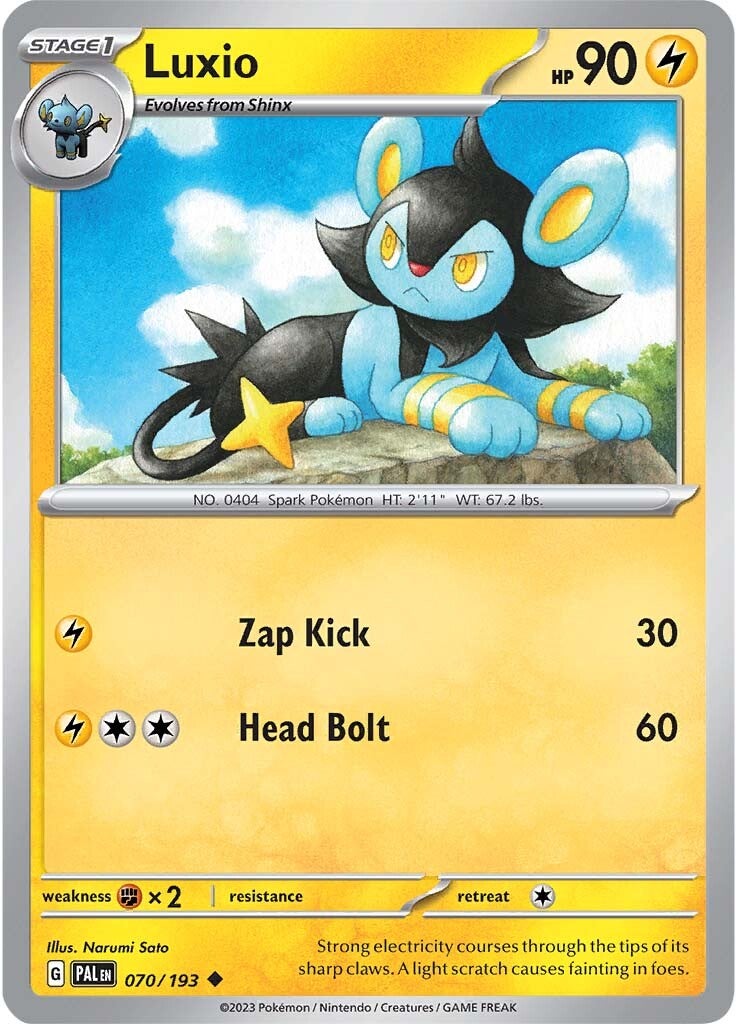 Luxio (070/193) [Scarlet & Violet: Paldea Evolved] | Exor Games Summserside