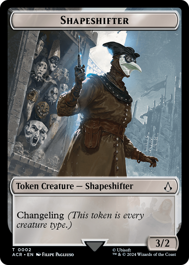 Shapeshifter Token [Assassin's Creed Tokens] | Exor Games Summserside