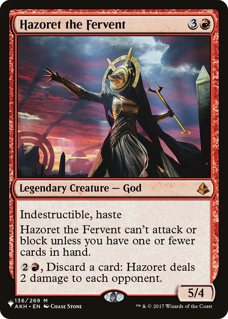 Hazoret the Fervent [The List] | Exor Games Summserside