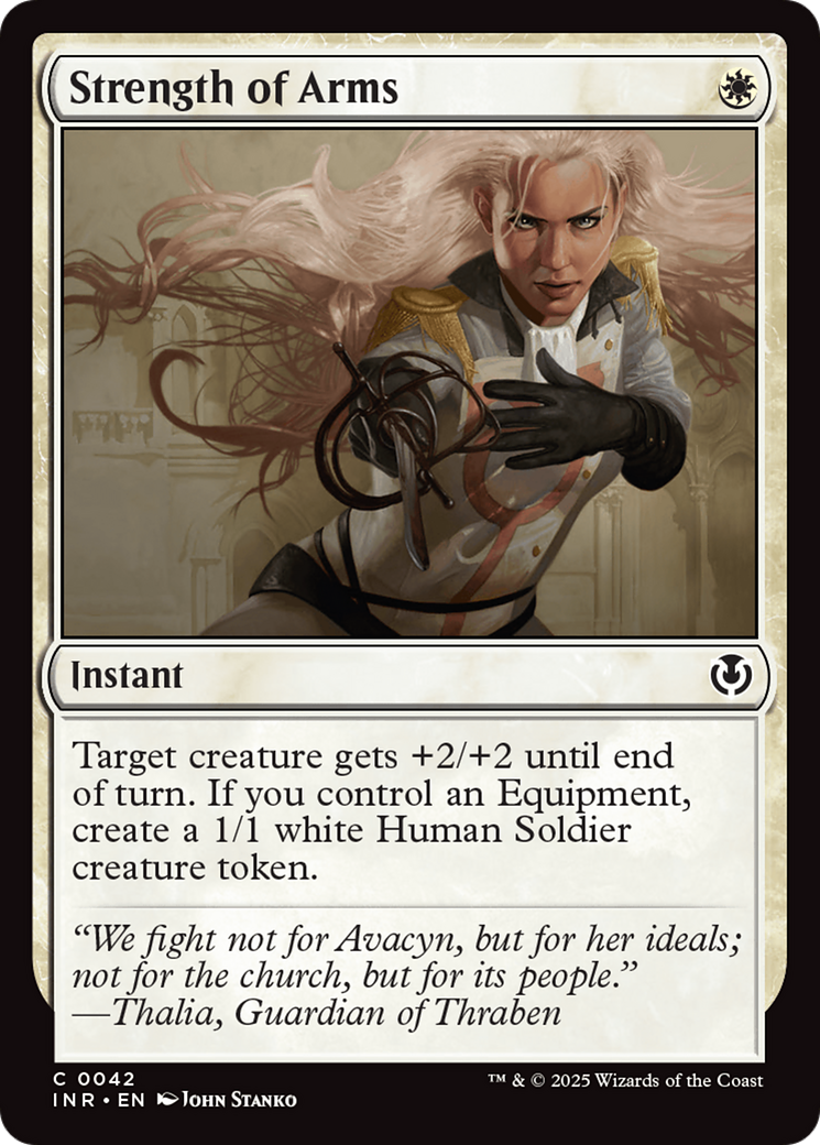 Strength of Arms [Innistrad Remastered] | Exor Games Summserside