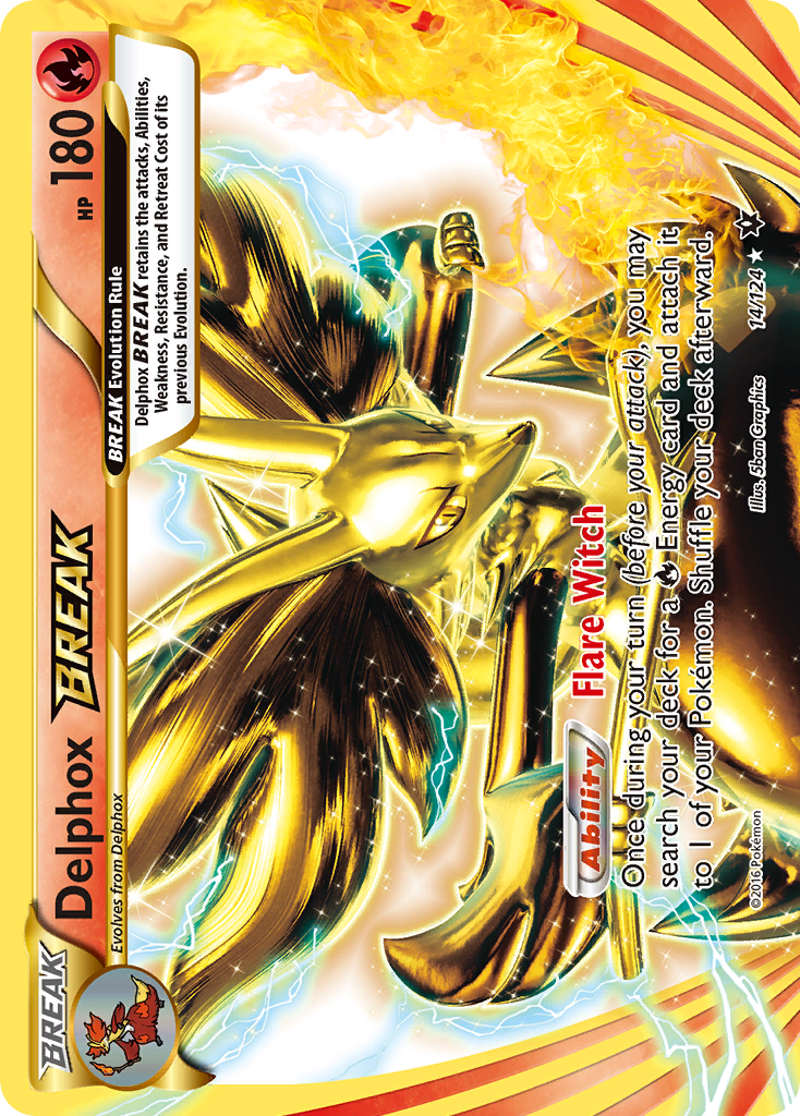 Delphox BREAK (14/124) [XY: Fates Collide] | Exor Games Summserside