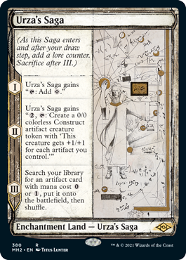 Urza's Saga (Sketch) [Modern Horizons 2] | Exor Games Summserside