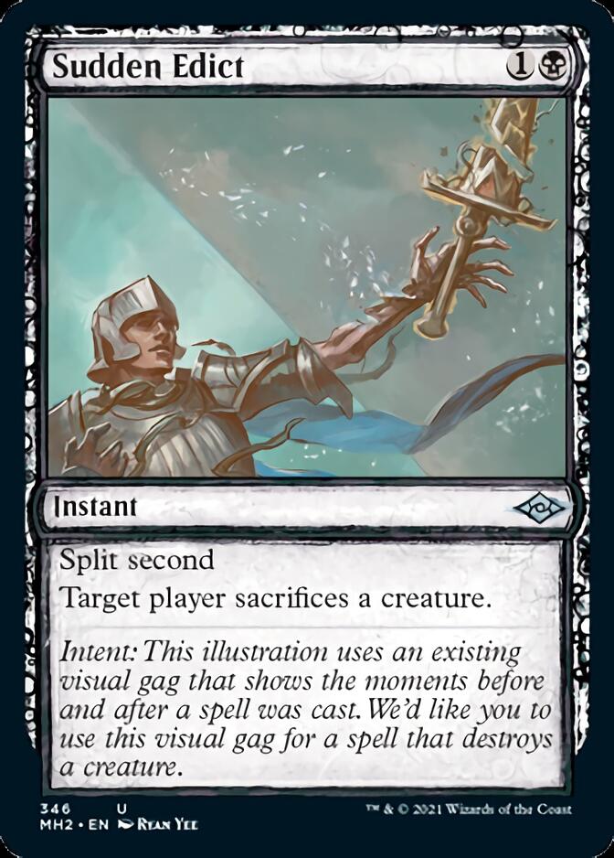 Sudden Edict (Sketch) [Modern Horizons 2] | Exor Games Summserside
