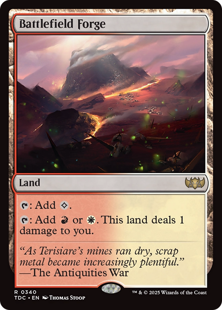 Battlefield Forge [Tarkir: Dragonstorm Commander] | Exor Games Summserside