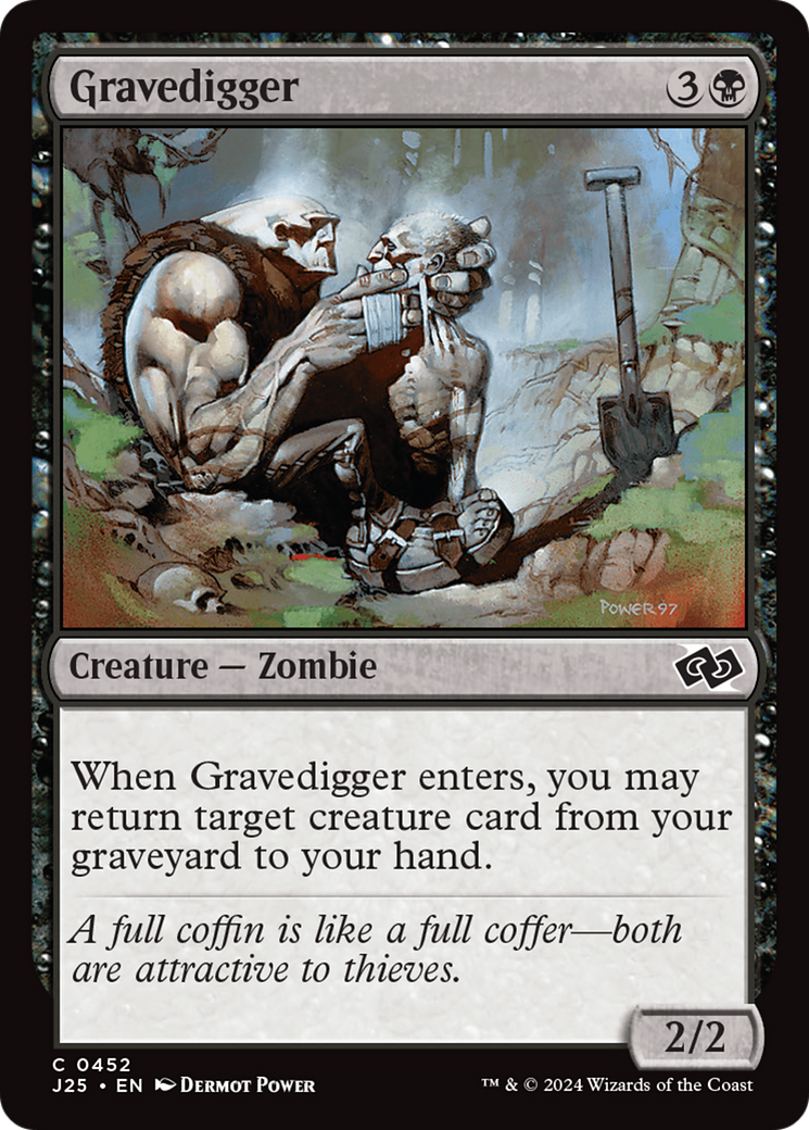 Gravedigger [Foundations Jumpstart] | Exor Games Summserside