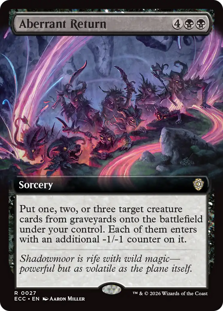 Aberrant Return (Extended Art) [Lorwyn Eclipsed Commander] | Exor Games Summserside