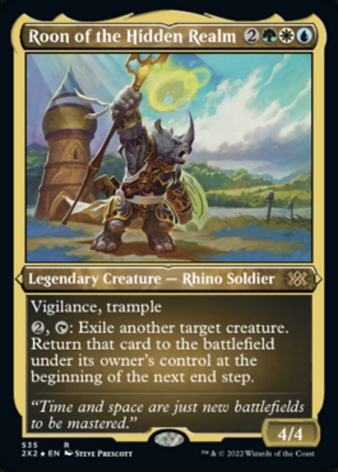 Roon of the Hidden Realm (Foil Etched) [Double Masters 2022] | Exor Games Summserside
