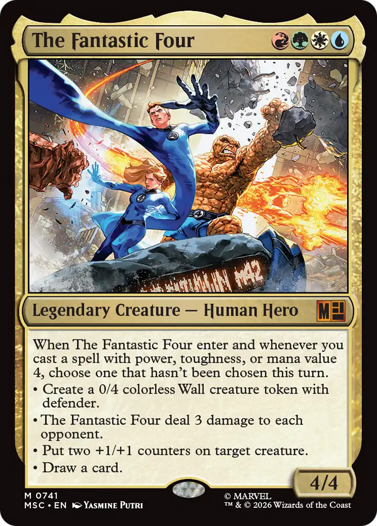The Fantastic Four [Marvel Super Heroes Commander] | Exor Games Summserside