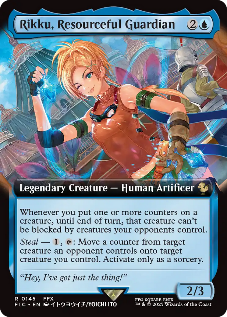 Rikku, Resourceful Guardian (Extended Art) [FINAL FANTASY Commander] | Exor Games Summserside