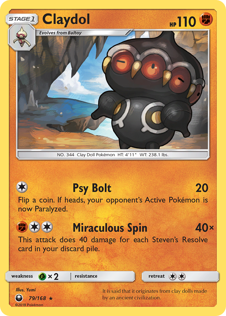 Claydol (79/168) [Sun & Moon: Celestial Storm] | Exor Games Summserside